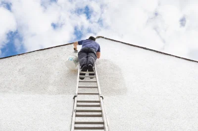 Peinture extérieure au Vintrou — façades et ravalement